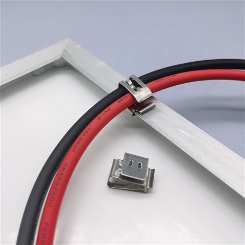 Clip per cavi del pannello solare in acciaio inossidabile